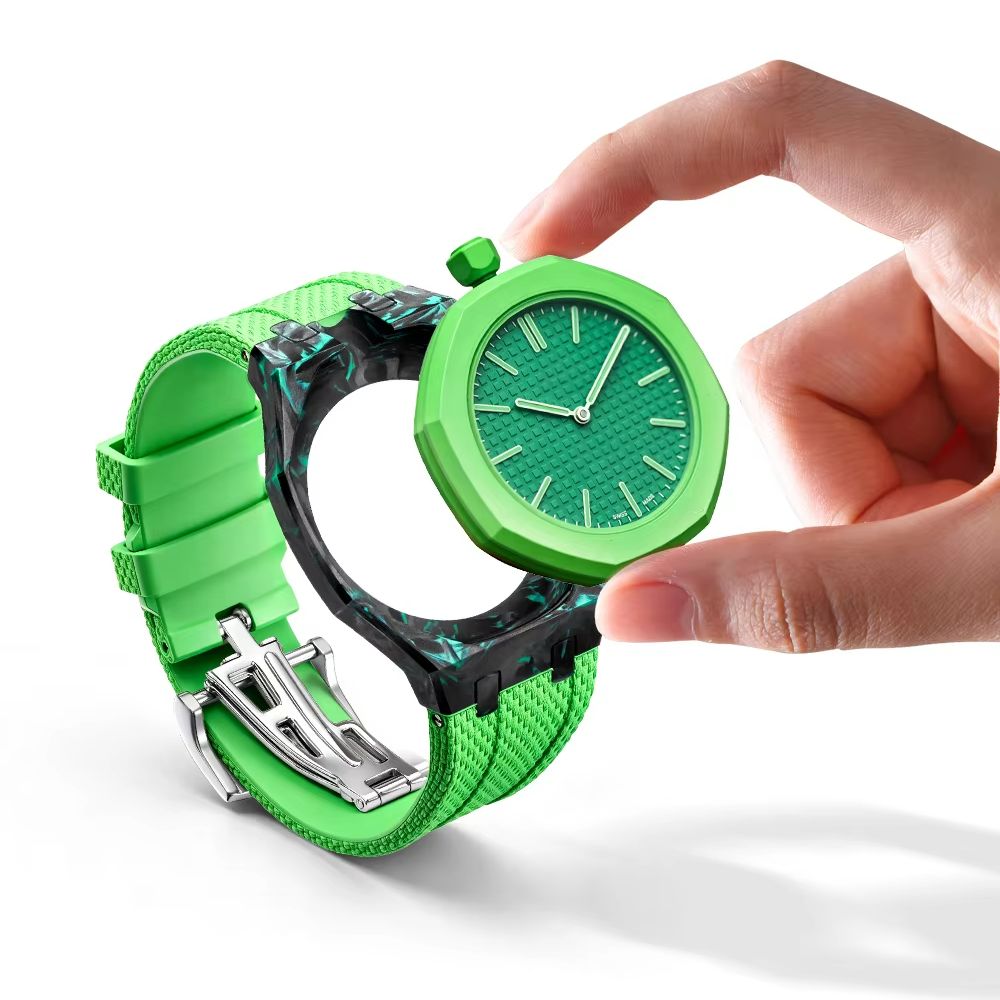 Carbon Fiber Case+Fluororubber - Audemars Piguet Watch Royal Oak recension och pris