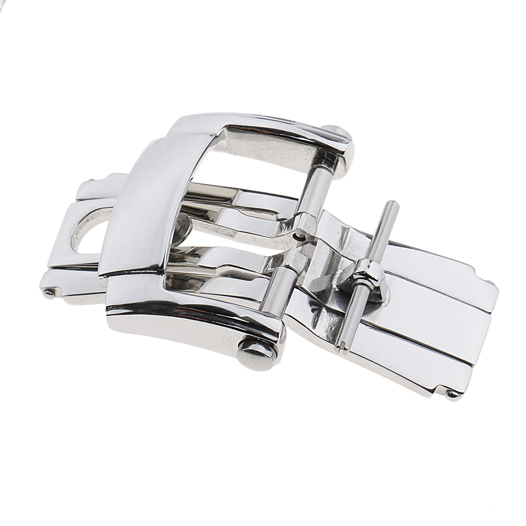 Stainless Steel Deployment But - Butterfly Clasp Deployant recension och pris