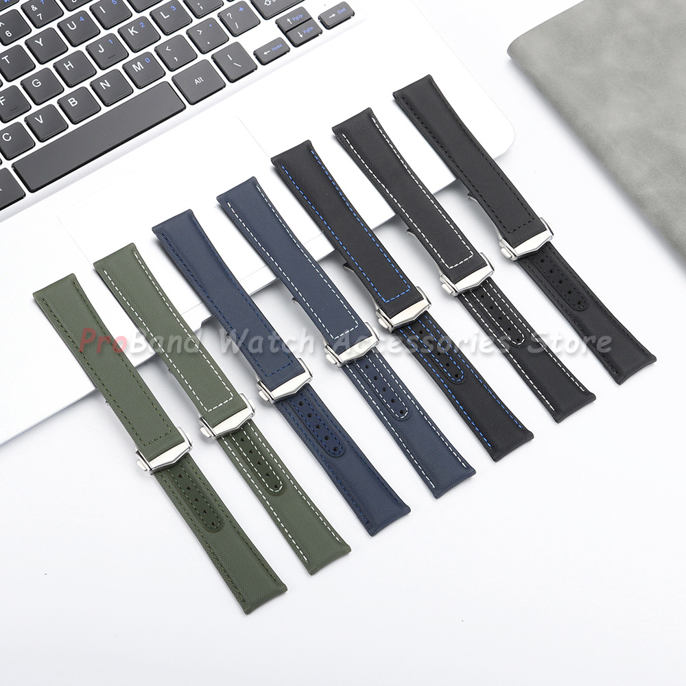 Canvas Nylon Watchband 20mm 21 - Omega Watch Speedmaster recension och pris