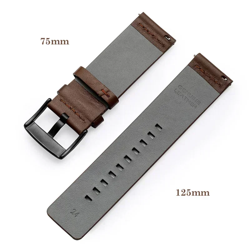20mm 22mm Watch Band Quick Rel - Leather Strap Quick Release recension och pris